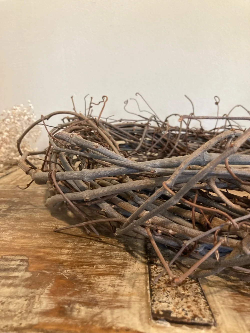 16” Grapevine Wreath Base - Rustic Home Holiday Decor For DIY Crafting